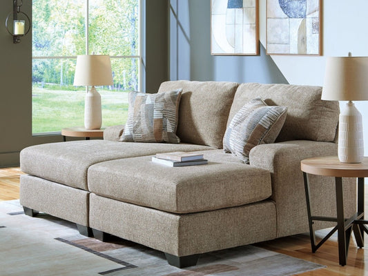 Newellen - Sectional Stationary Sectionals by Benchcraft® - Walls Furniture & Mattress