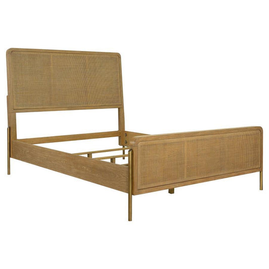 Arini - Rattan Panel Bed Panel Beds by CoasterElevations - Walls Furniture & Mattress