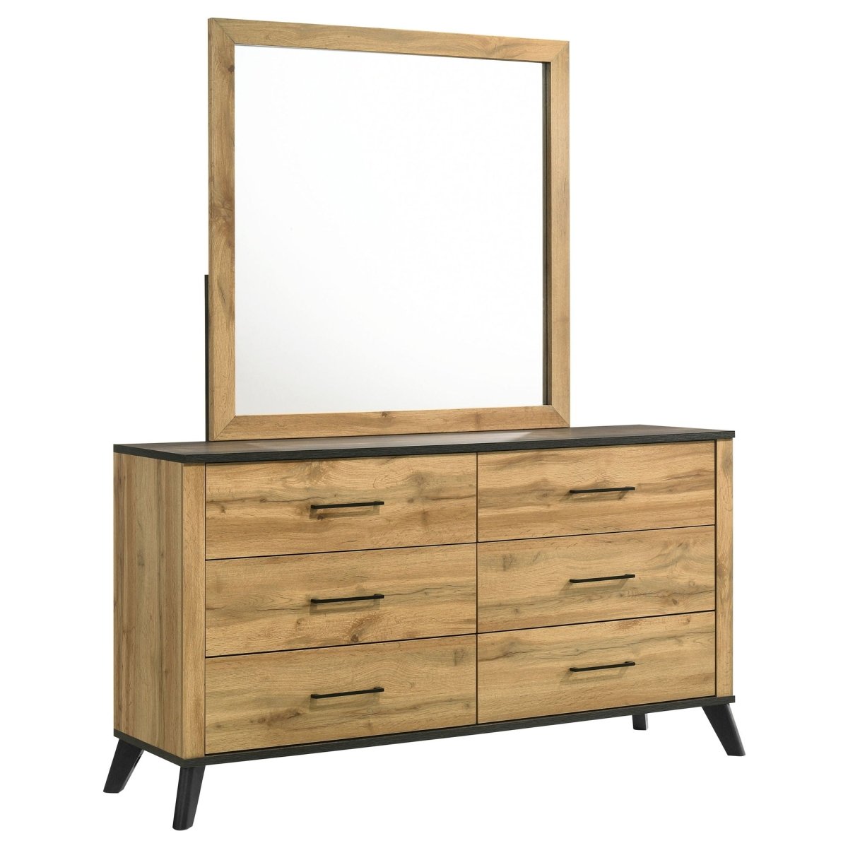 Kaywood - 6 - Drawer Dresser Cabinet Dressers by Coaster Fine Furniture - Walls Furniture & Mattress
