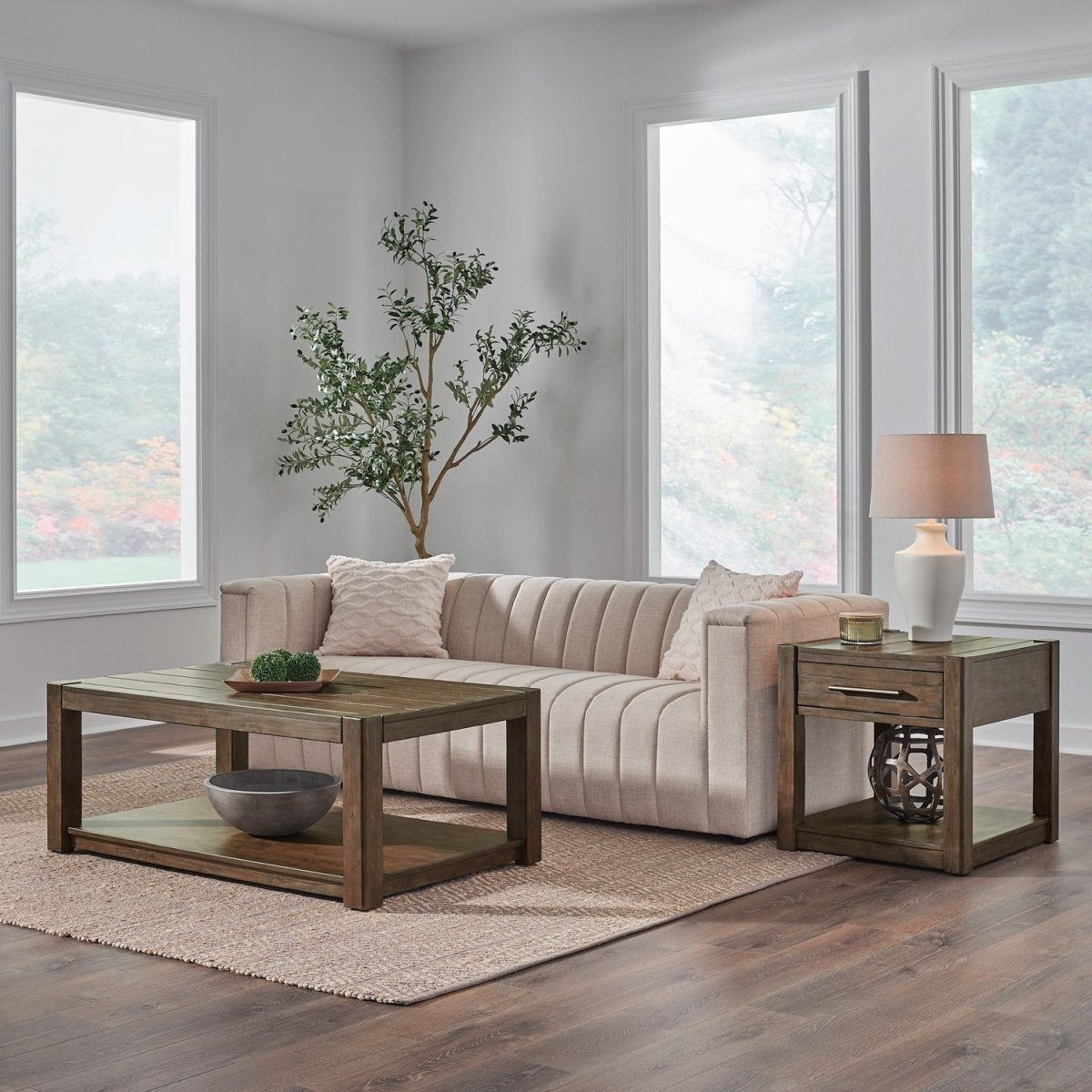 Broadmore - 3 Piece Set - Brown Table Sets by Liberty Furniture - Walls Furniture & Mattress