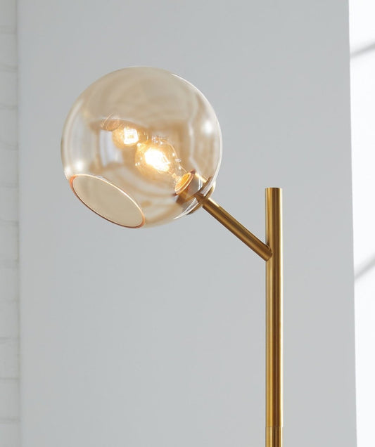 Abanson - Metal Lamp Floor Lamps by Signature Design by Ashley® - Walls Furniture & Mattress