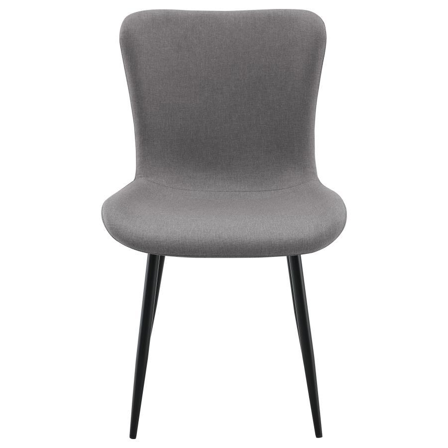 Horizon - Upholstered Dining Side Chair (Set of 2) - Taupe Chair Sets by Coaster Fine Furniture - Walls Furniture & Mattress