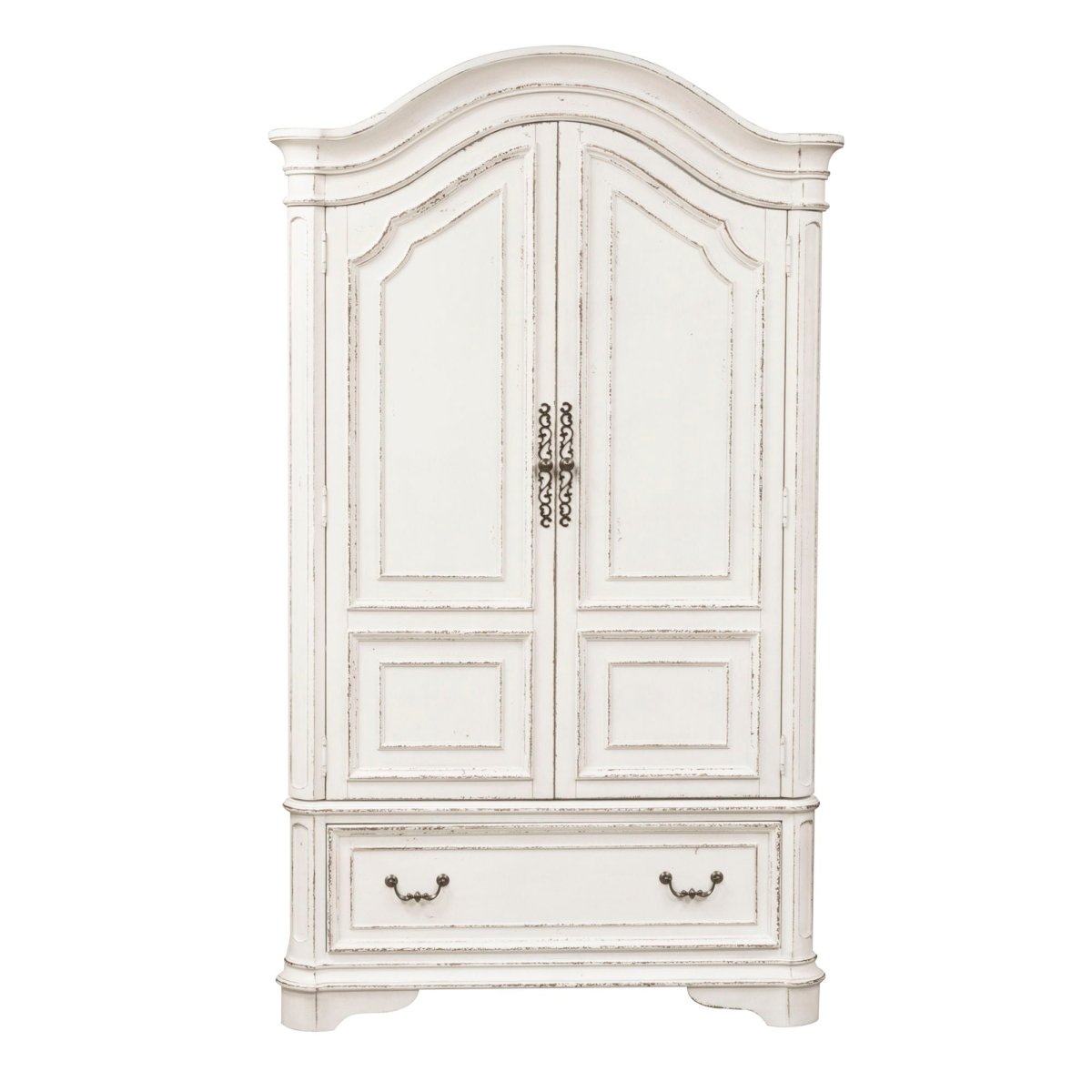 Magnolia Manor - Armoire - White Wardrobes by Liberty Furniture - Walls Furniture & Mattress