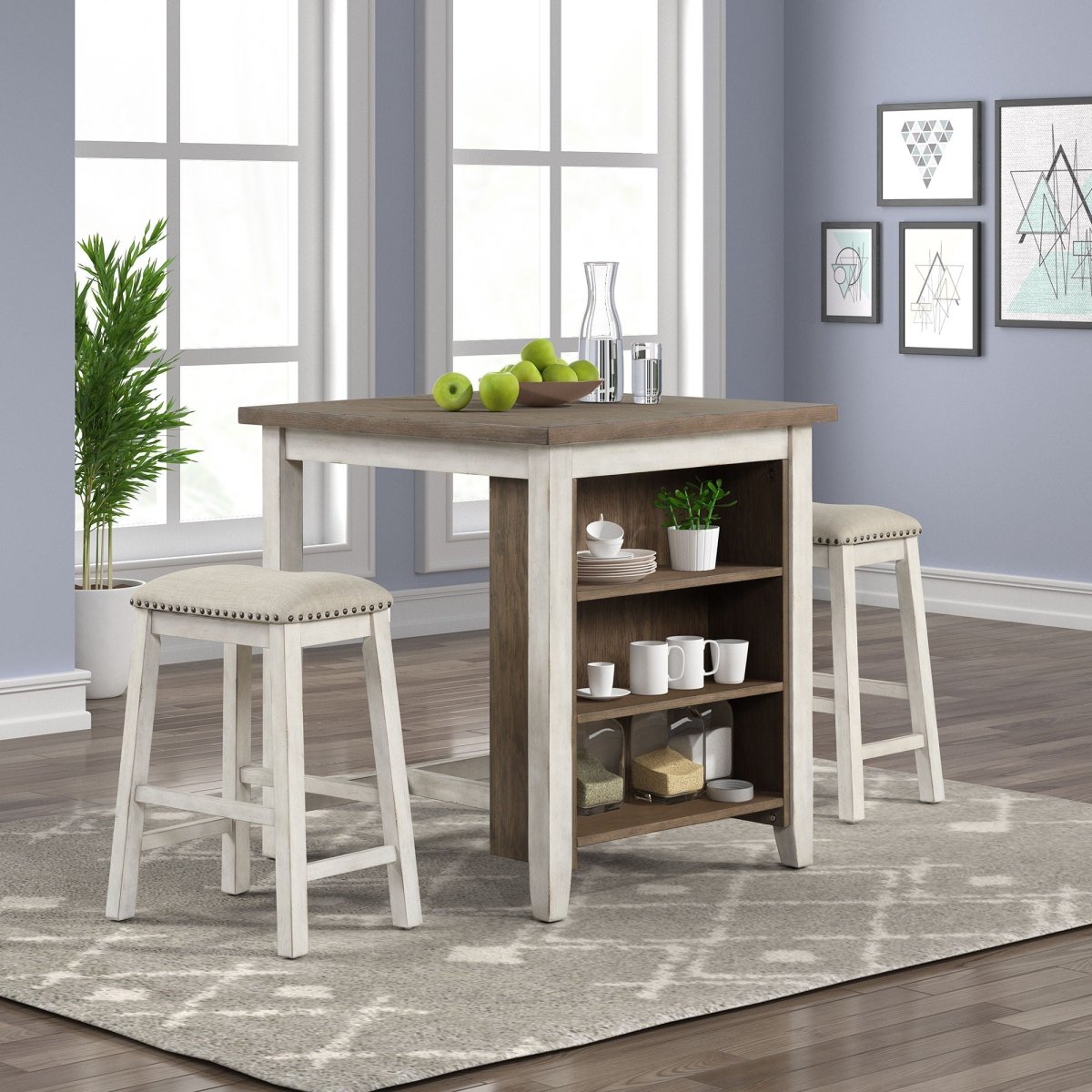 Brook Creek - Counter Set 5 Piece Dining Room Sets by Liberty Furniture - Walls Furniture & Mattress