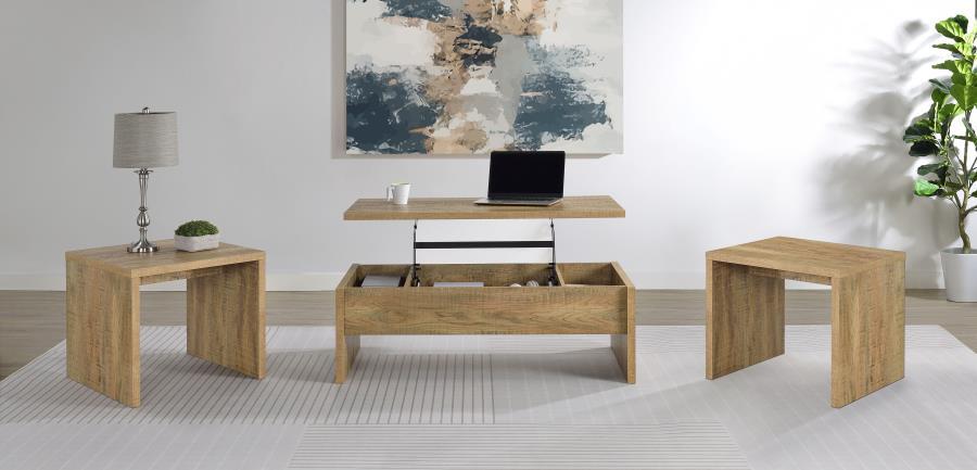 Canoga - Lift Top Cocktail Coffee Table Set - Mango Table Sets by Coaster Fine Furniture - Walls Furniture & Mattress