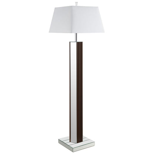 Elena - Square Tapered Mirrored Lamp Table Lamps by Coaster Fine Furniture - Walls Furniture & Mattress