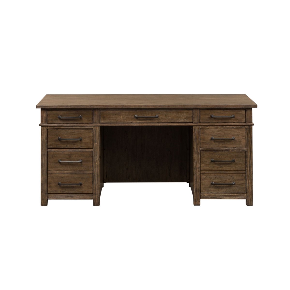 Sonoma Road - Desk/Credenza - Light Brown Credenzas by Liberty Furniture - Walls Furniture & Mattress