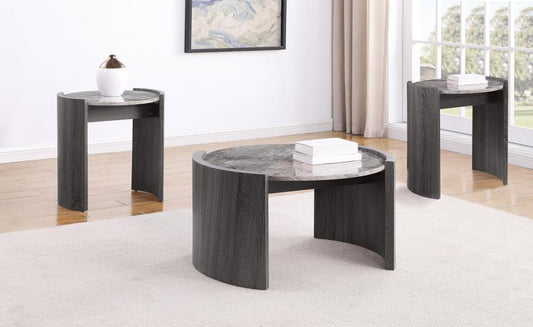 Gladstone - Coffee Table Set Table Sets by Coaster Fine Furniture - Walls Furniture & Mattress