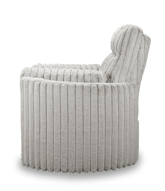 Embrace - Swivel Accent Chair - Light Gray Swivel Chairs by New Classic - Walls Furniture & Mattress