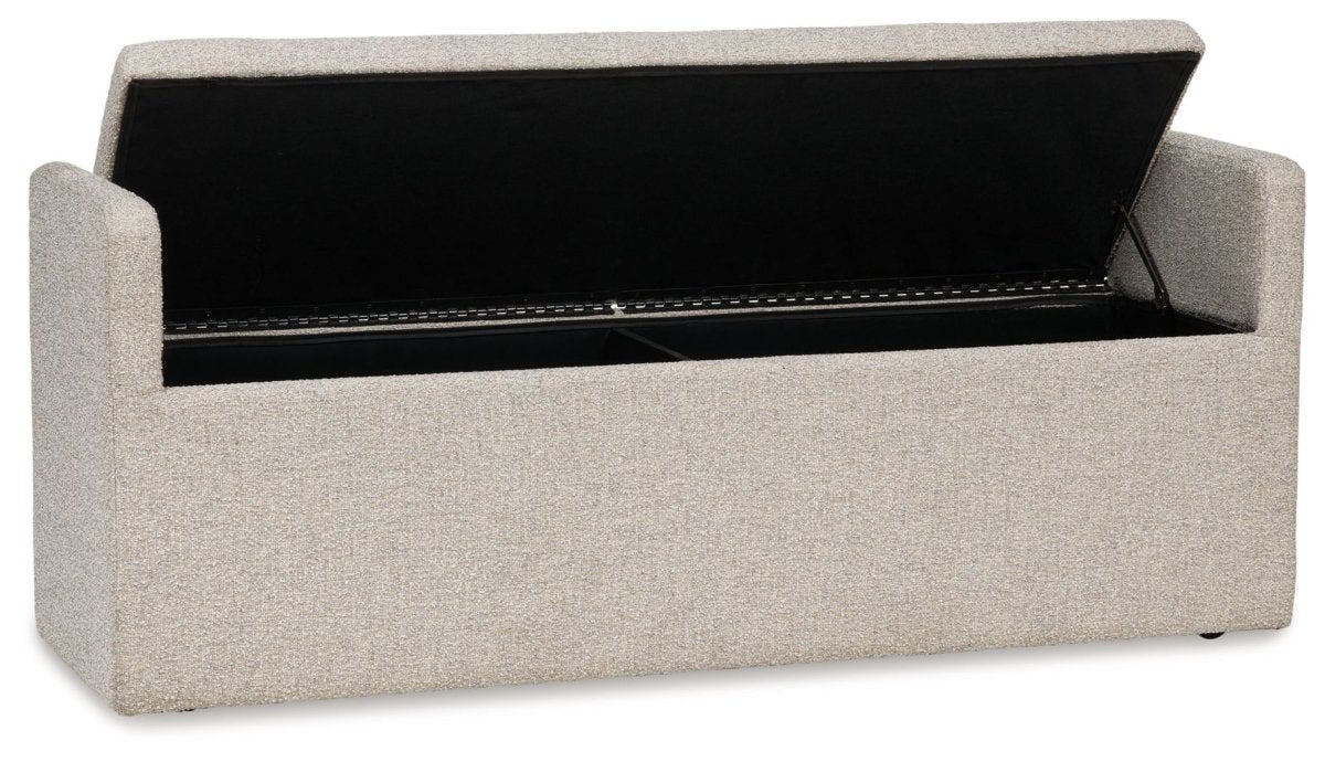 Galliden - Beige - Large Upholstered Dining Room Bench Upholstered Benches by Signature Design by Ashley® - Walls Furniture & Mattress