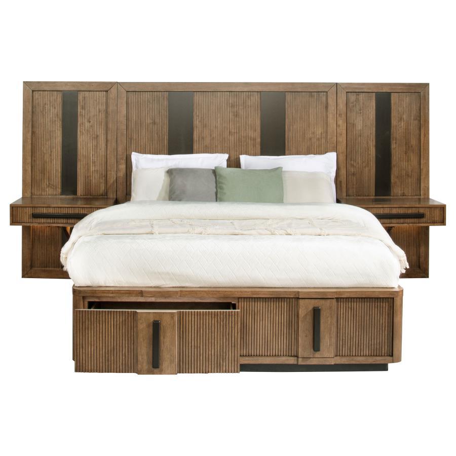 Terrace - Wall Panel Storage Bed Wall Panel Beds by Coaster Fine Furniture - Walls Furniture & Mattress