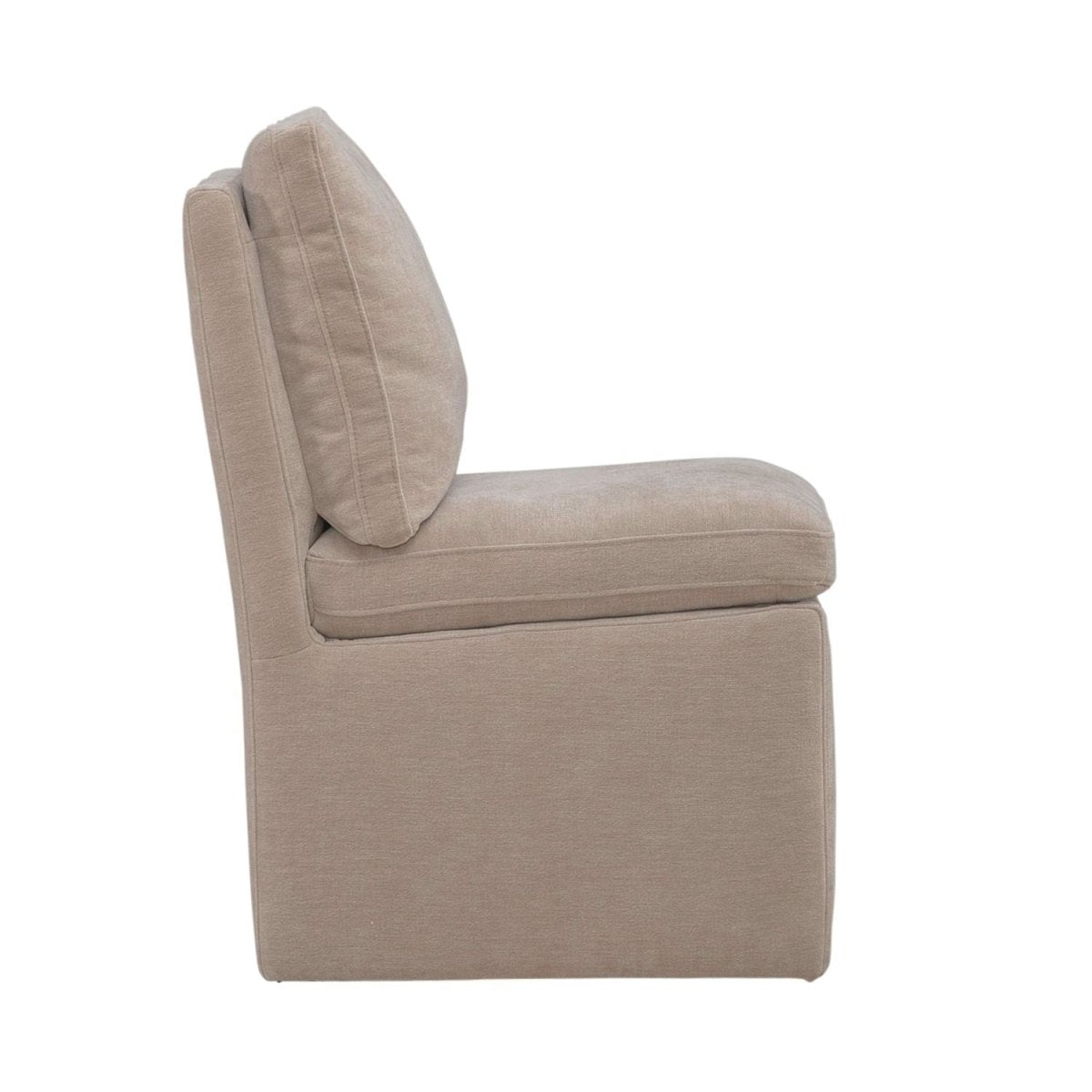 Accent Dining - Accent Dining Chair With Casters Side Chairs by Liberty Furniture - Walls Furniture & Mattress