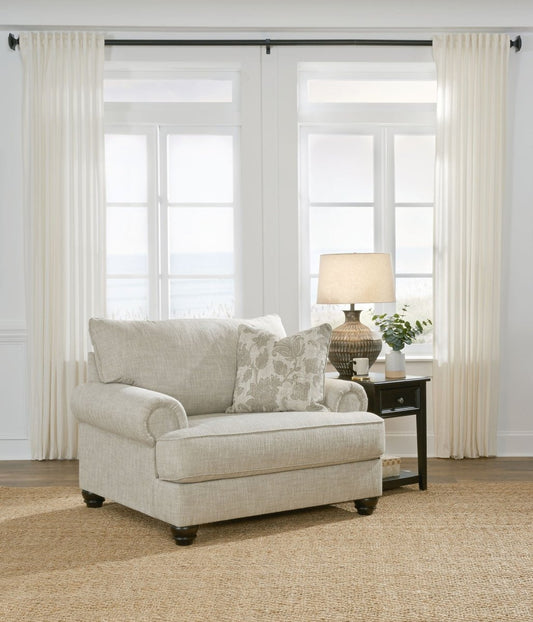 Asanti - Chair and a Half - Fog Arm Chairs by Benchcraft® - Walls Furniture & Mattress