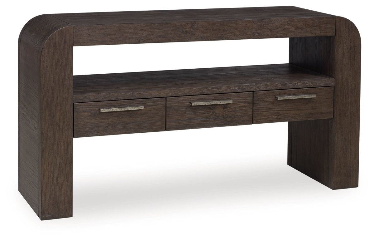 Neo - Rich Brown - Console Console Tables by Luxe - Walls Furniture & Mattress
