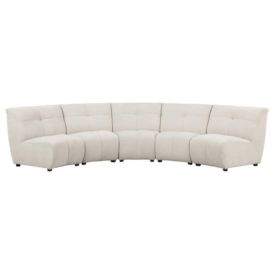 Charlotte - Upholstered Modular Sectional Sofa Stationary Sectionals by Coaster Fine Furniture - Walls Furniture & Mattress