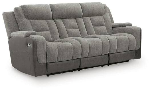 Mixed Motion - Power Reclining Sofa With Adjustable Headrest Reclining Sofas by Signature Design by Ashley® - Walls Furniture & Mattress