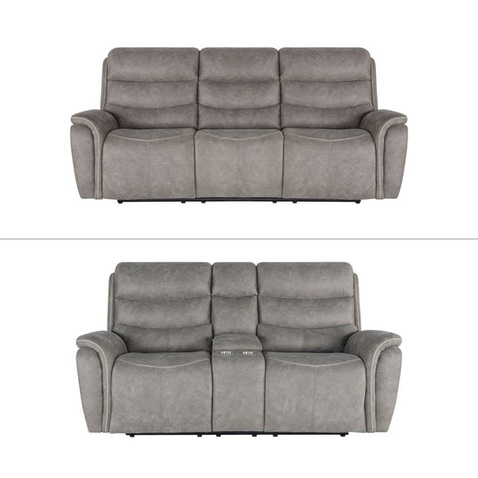 Kamari - Reclining Sofa Set Reclining Sofas & Loveseats by New Classic - Walls Furniture & Mattress