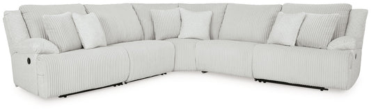 Top Tier - 5 Piece Reclining Sectional