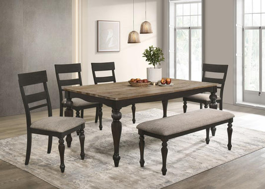 Bridget - Rectangular Dining Set 5 Piece Dining Room Sets by Coaster Fine Furniture - Walls Furniture & Mattress