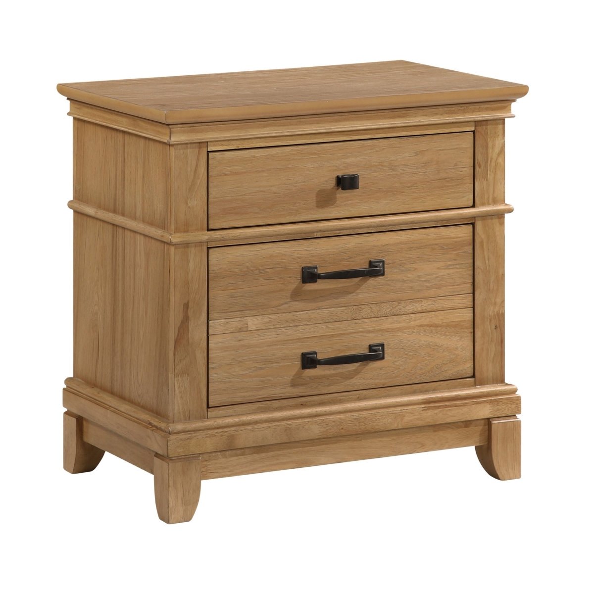 Sunstone - Nightstand - Honey Accent Nightstands by New Classic - Walls Furniture & Mattress
