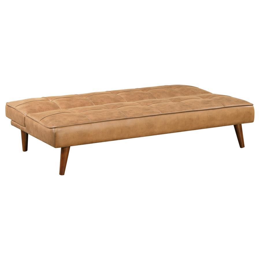 Jenson - Upholstered Tufted Convertible Sofa Bed Futon Sofas by Coaster Fine Furniture - Walls Furniture & Mattress