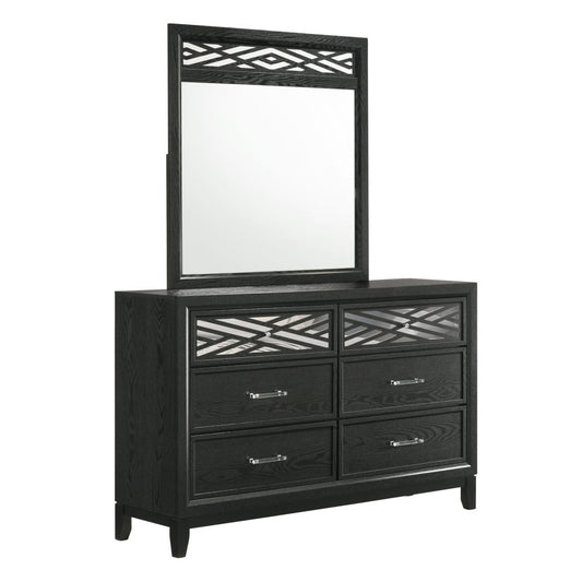 Obsidian - Dresser Dresser & Mirror by New Classic - Walls Furniture & Mattress
