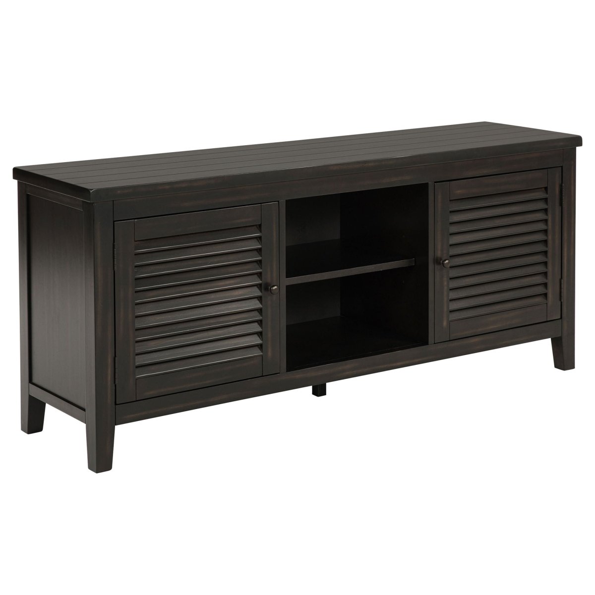 Concord - 2 - Door TV Stand Console - Distressed Java TV Stands by Coaster Fine Furniture - Walls Furniture & Mattress