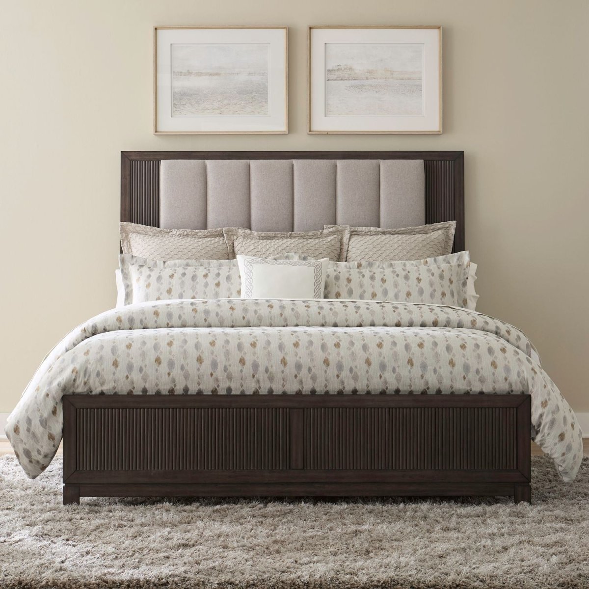 Modern Edge - Upholstered Bed Upholstered Beds by Liberty Furniture - Walls Furniture & Mattress