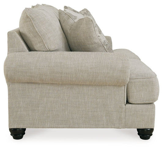 Asanti - Loveseat - Fog Stationary Loveseats by Benchcraft® - Walls Furniture & Mattress