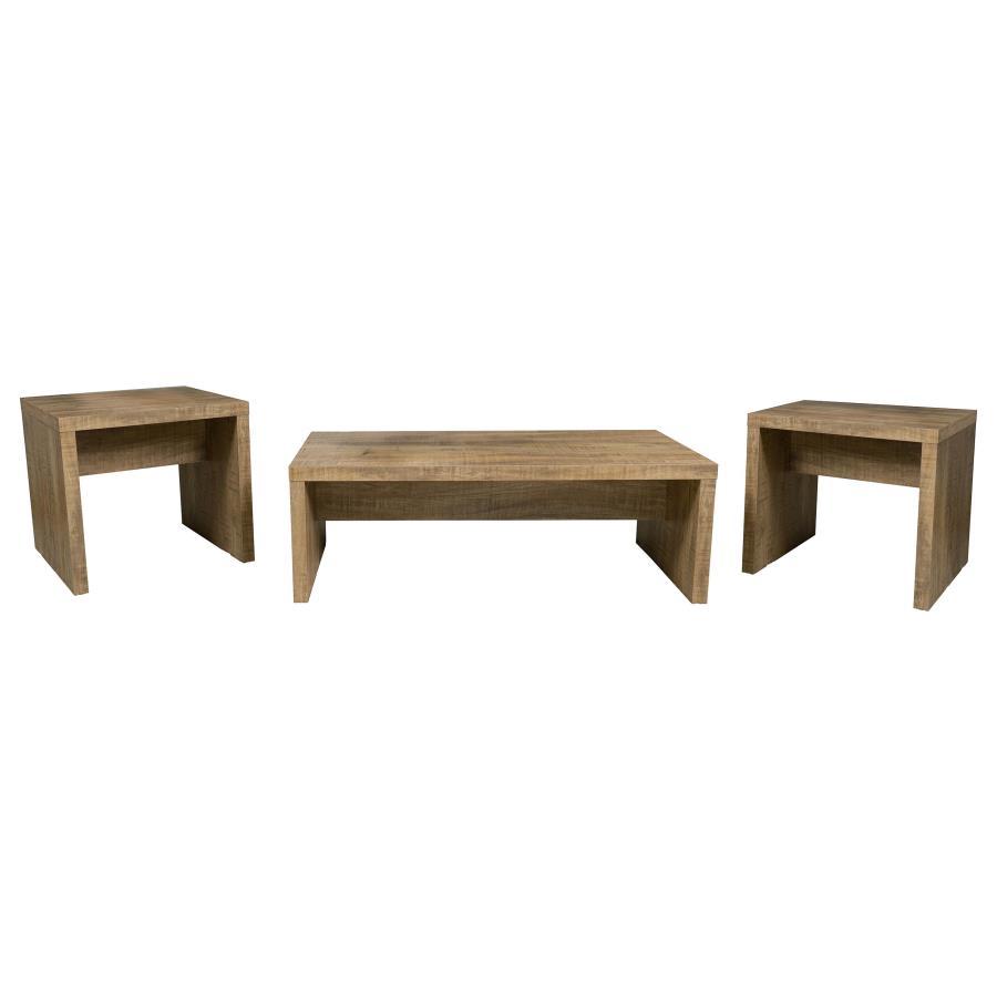 Lynette - Rectangular Coffee Table Set Table Sets by Coaster Fine Furniture - Walls Furniture & Mattress