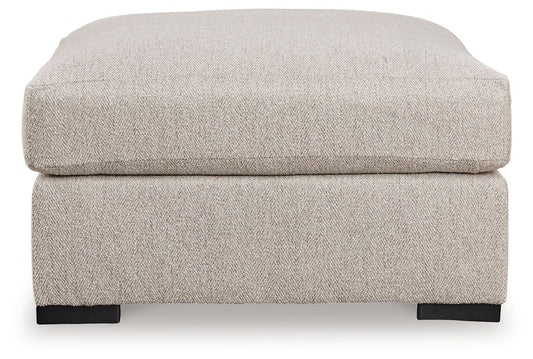 Ballyton - Oversized Accent Ottoman - Sand Accent Ottomans by Benchcraft® - Walls Furniture & Mattress