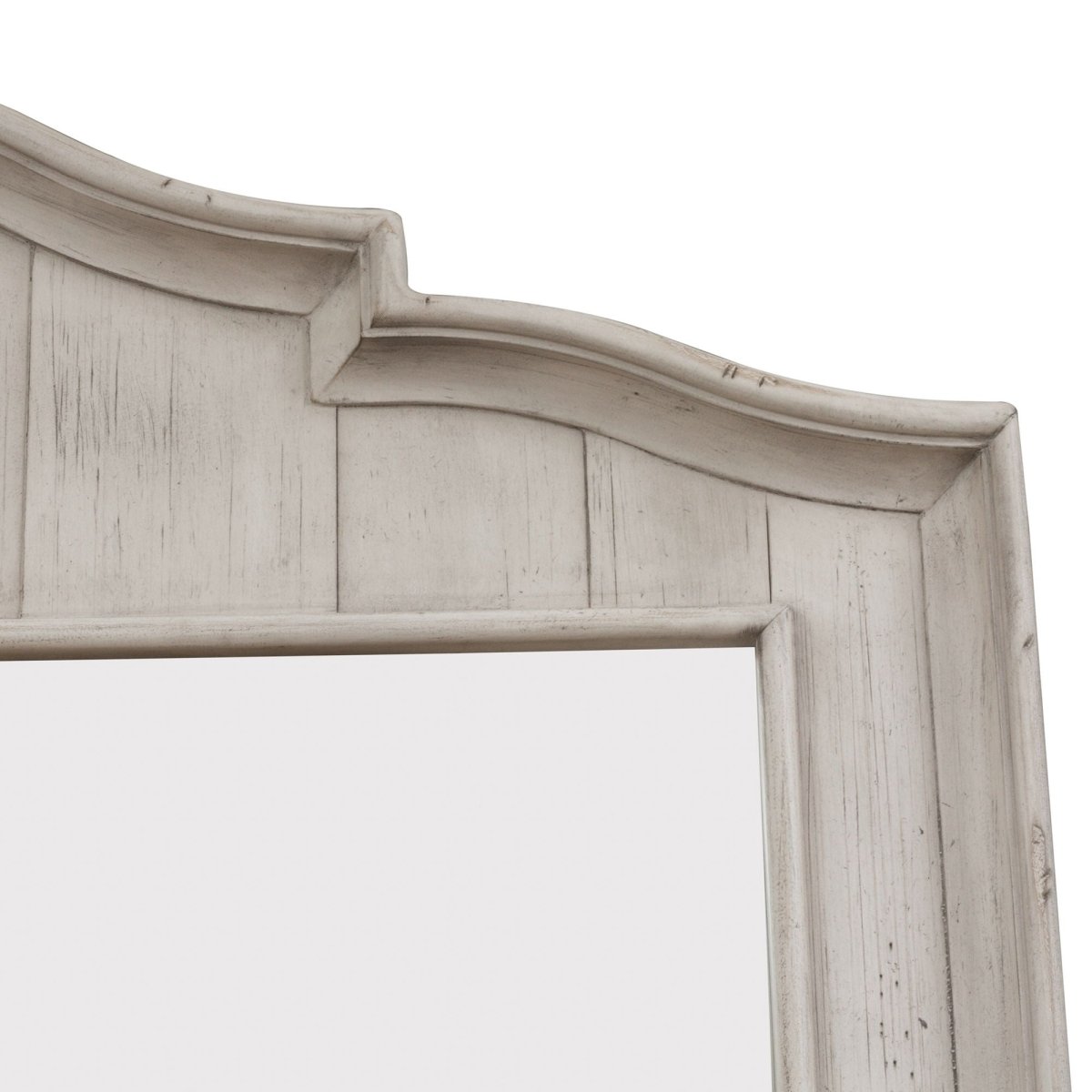 Farmhouse Reimagined - Dresser & Mirror - White Dresser & Mirror by Liberty Furniture - Walls Furniture & Mattress