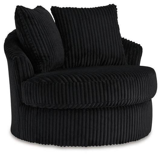 Gramwell - Swivel Chair Swivel Chairs by Signature Design by Ashley® - Walls Furniture & Mattress