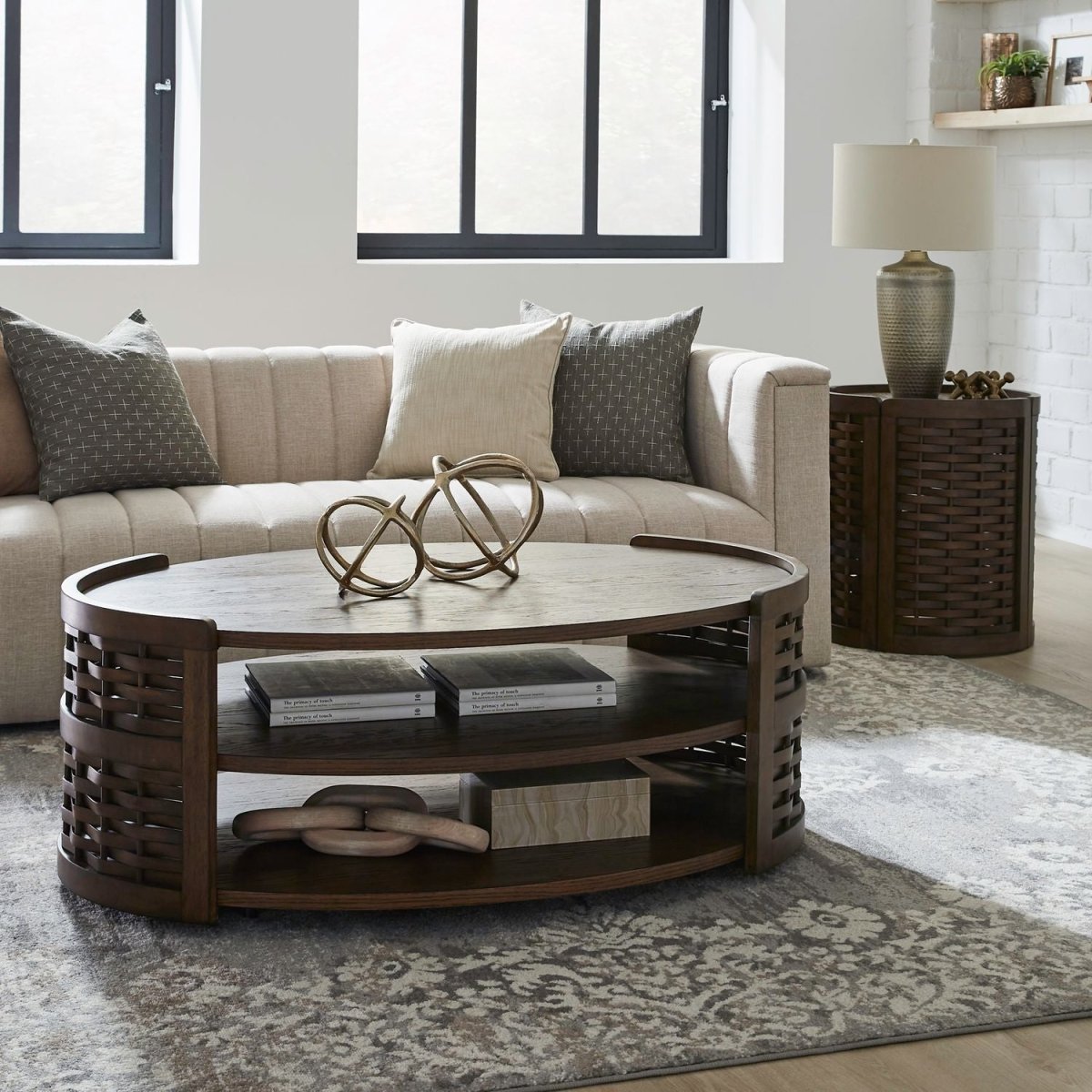 Warren Park - 3 Piece Set - Brown Table Sets by Liberty Furniture - Walls Furniture & Mattress