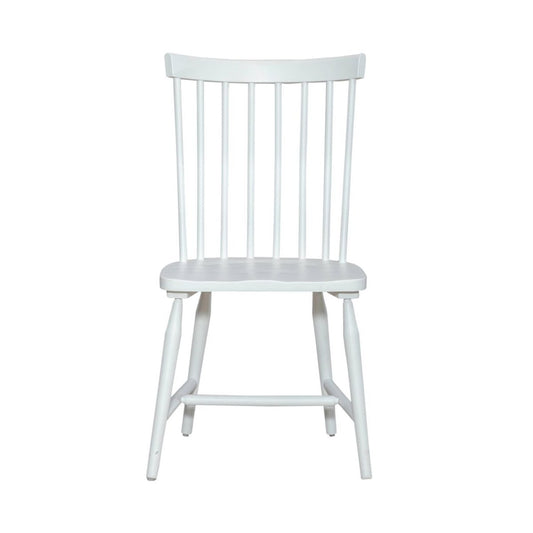 Palmetto Heights - Spindle Back Side Chair (RTA) - White Side Chairs by Liberty Furniture - Walls Furniture & Mattress