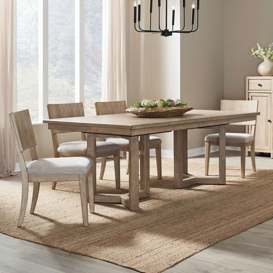 Proximity Place - Double Pedestal Table Set 5 Piece Dining Room Sets by Liberty Furniture - Walls Furniture & Mattress