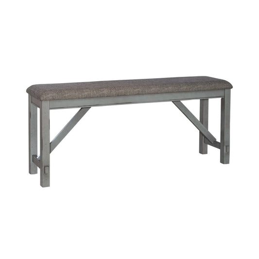 Newport - Counter Height Dining Bench - Gray Counter Benches by Liberty Furniture - Walls Furniture & Mattress