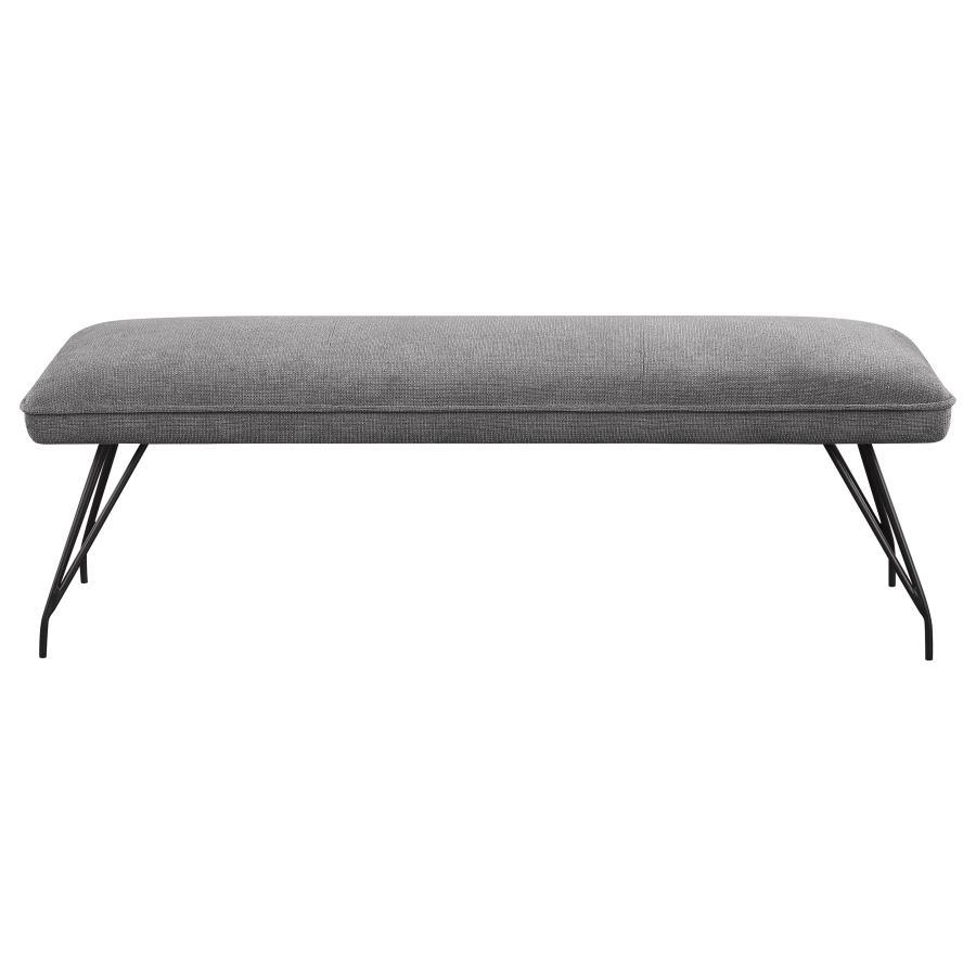 Dodson - Fabric Upholstered Dining Bench Upholstered Benches by Coaster Fine Furniture - Walls Furniture & Mattress