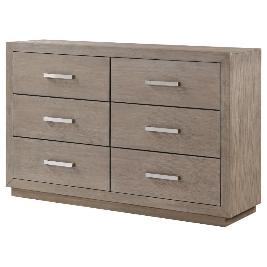 Kenora - 6 - Drawer Dresser Dressers by Coaster Fine Furniture - Walls Furniture & Mattress