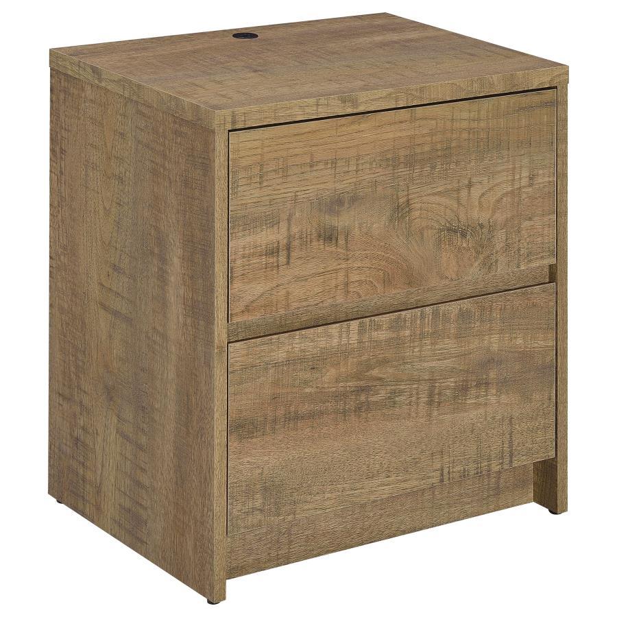 Westpark - 2 - Drawer Nightstand LED Lights And USB Nightstands w/ Charging Stations by Coaster Fine Furniture - Walls Furniture & Mattress