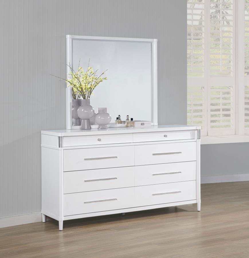 Gracemont - 8 - Drawer Bedroom Dresser Cabinet Dressers by Coaster Fine Furniture - Walls Furniture & Mattress