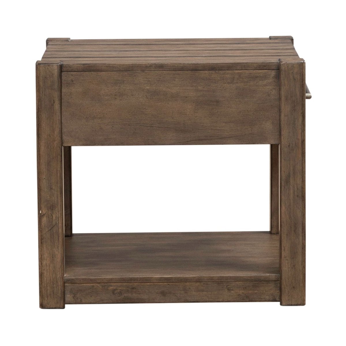 Broadmore - Drawer End Table - Brown End Tables by Liberty Furniture - Walls Furniture & Mattress