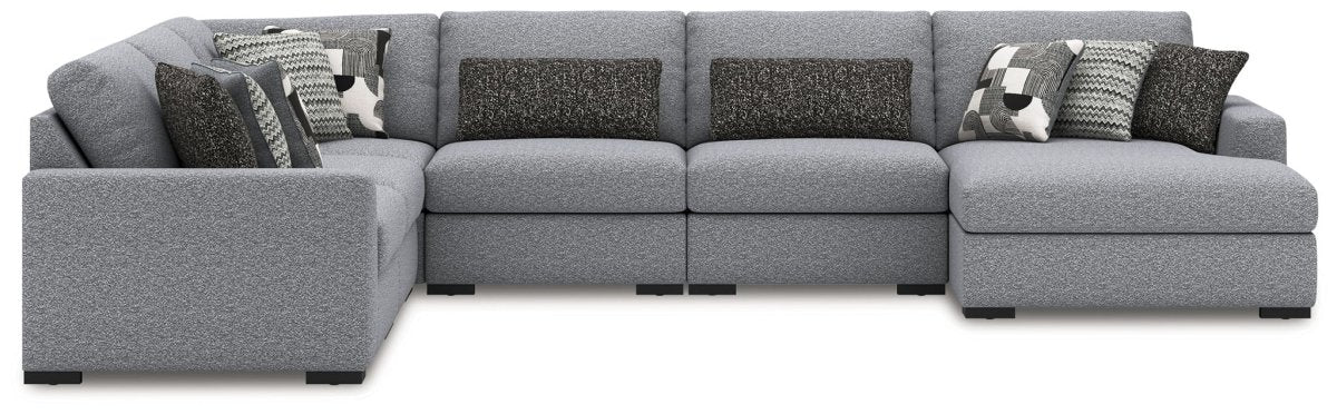 Bealton - Sectional Stationary Sectionals by Benchcraft® - Walls Furniture & Mattress