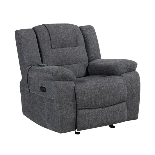 Redondo - Glider Recliner With Heat And Massage Massage Chairs by New Classic - Walls Furniture & Mattress