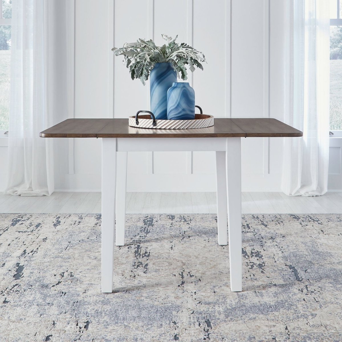 Landale - Drop Leaf Table - White Dining Tables by Liberty Furniture - Walls Furniture & Mattress