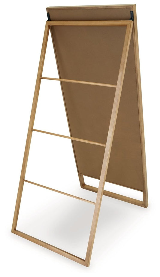 Devford - Floor Mirror - Brown Floor Mirrors by Signature Design by Ashley® - Walls Furniture & Mattress