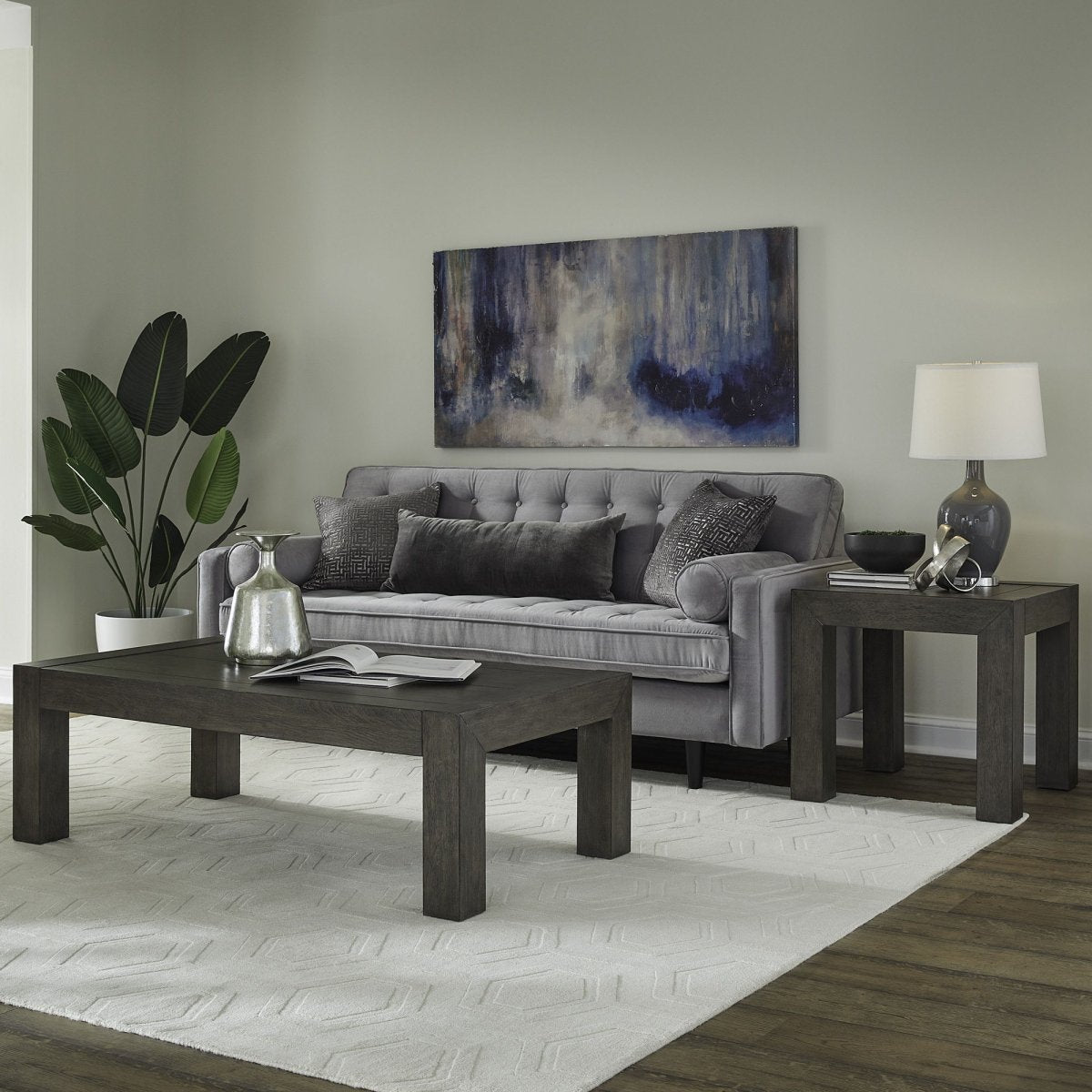 Cascade Falls - 3 Piece Set - Satin Espresso Table Sets by Liberty Furniture - Walls Furniture & Mattress
