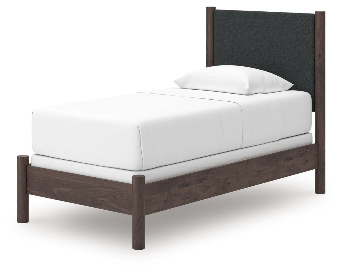 Pamytta - Upholstered Panel Bed Upholstered Beds by Signature Design by Ashley® - Walls Furniture & Mattress
