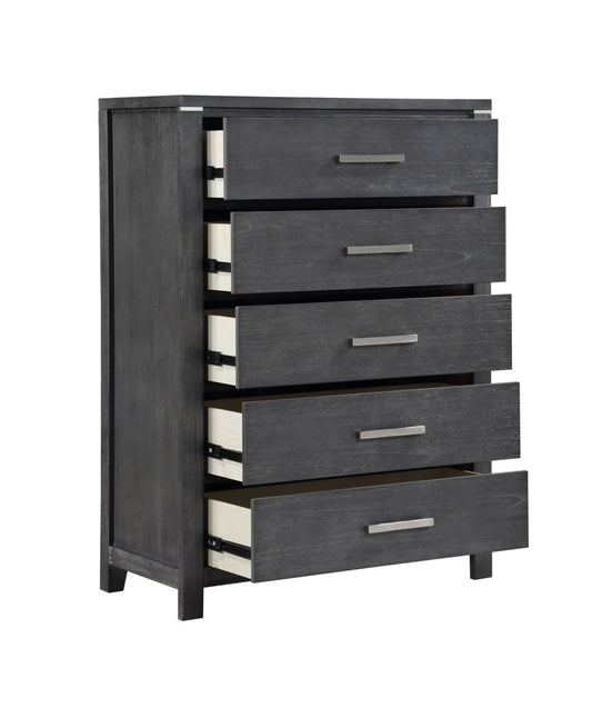 Odessa - Chest - Charcoal Accent Chests by New Classic - Walls Furniture & Mattress