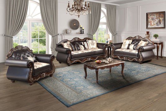 Maximus - Sofa Set Stationary Sofas & Loveseats by New Classic - Walls Furniture & Mattress